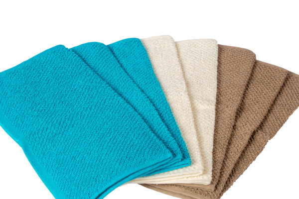 Exfoliating Face Body Wash Cloths Towel Soft Weave Bath Cloth Dual